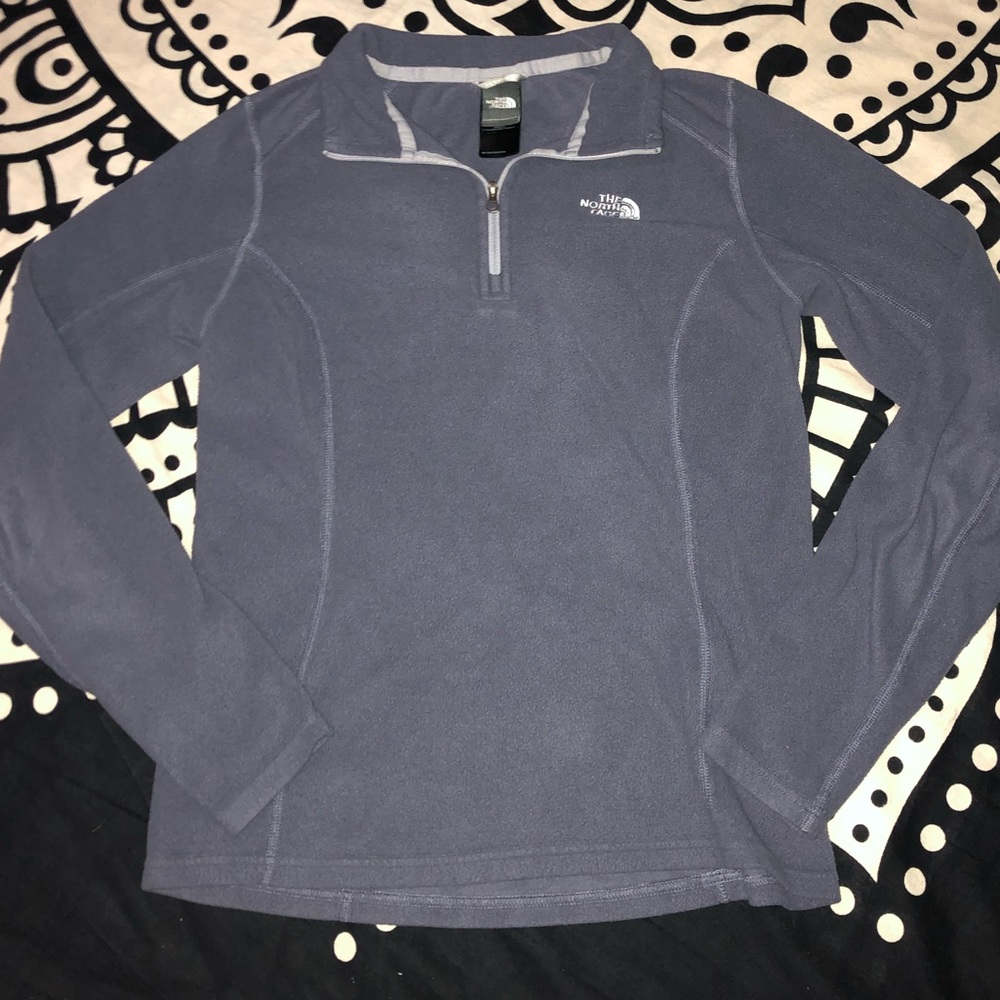 Gray North Face Pullover